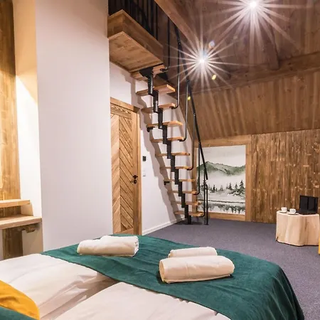 Góralska Dolina Jacuzzi&sauna Chalé